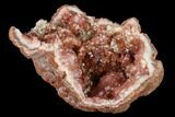 Sparkly, Pink Amethyst Geode Section - Argentina #170173-2
